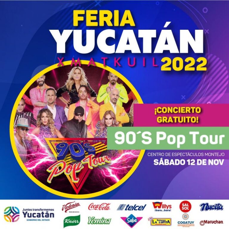 GOBIERNO | Este fin de semana iniciará la entrega de boletos para el espectáculo 90’s Pop Tour