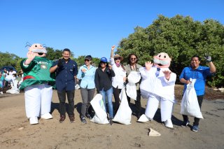 PROGRESO | A través de “Limpiemos Yucatán”, se recolecta más de una tonelada de basura en la zona de Yucalpetén