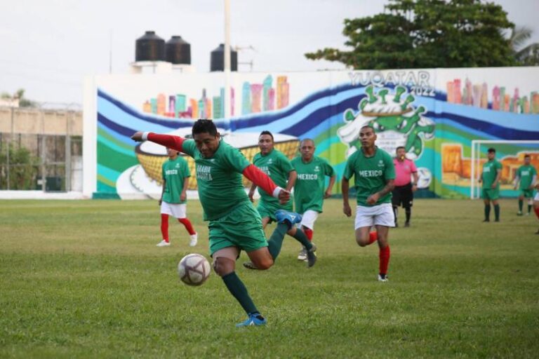 GOBIERNO | México consigue su pase a los octavos de final, en el Mundialito Cereso 2022