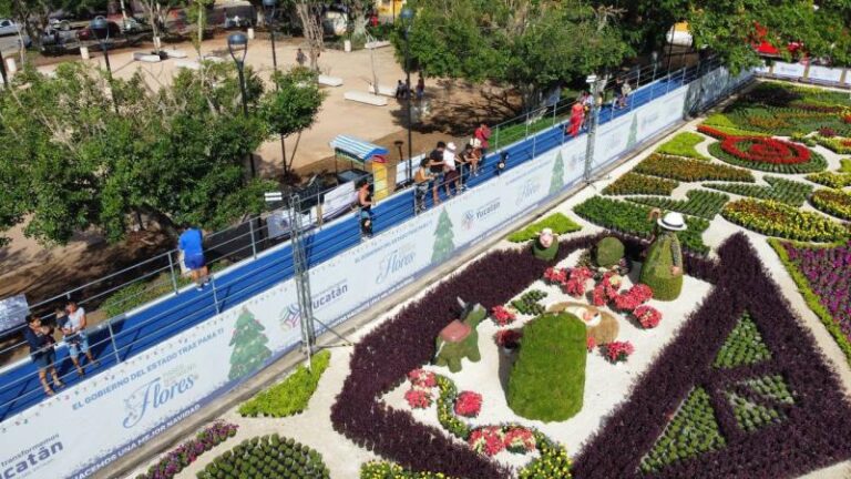 GOBIERNO | El Gobernador Mauricio Vila Dosal invita a visitar los 4 Paseos Navideños de las Flores y ganar un premio