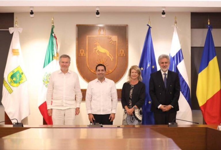 GOBIERNO | Yucatán, la Unión Europea, Finlandia y Rumania establecen lazos de cooperación