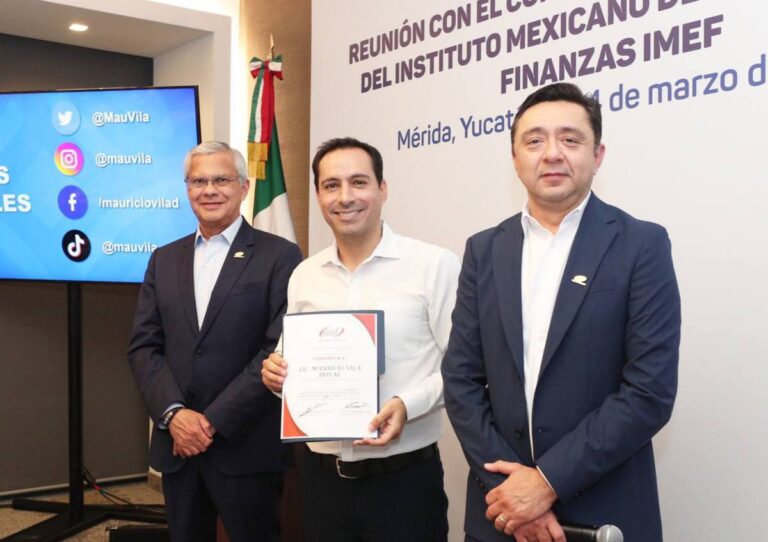 GOBIERNO | Expuso el Gobernador Mauricio Vila Dosal las ventajas competitivas de Yucatán ante miembros del Consejo Directivo Nacional del IMEF