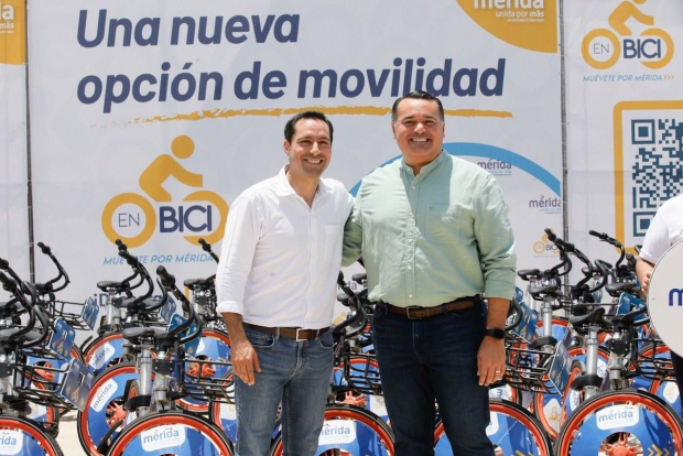 MÉRIDA | Renán Barrera consolida el sistema de movilidad urbana sustentable en Mérida.