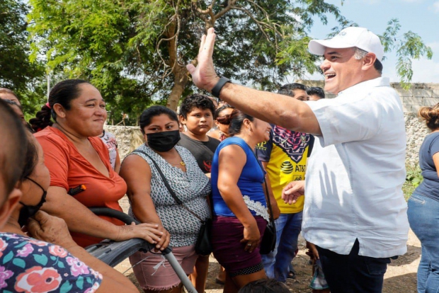 MÉRIDA | Renán Barrera impulsa obras que reducen la desigualdad social en el Municipio