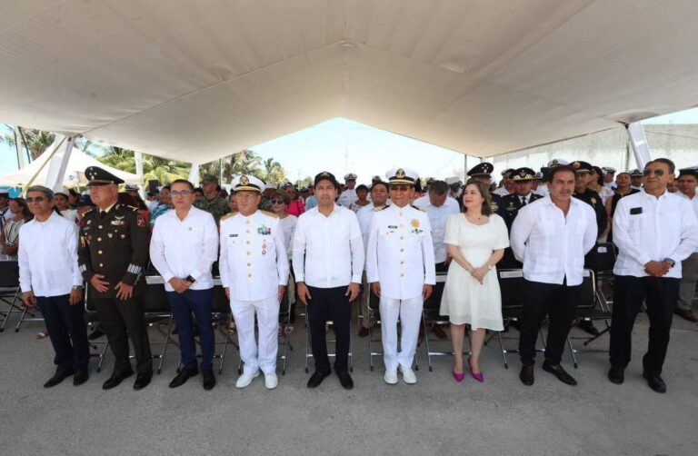 GOBIERNO | El Gobernador Mauricio Vila Dosal encabeza en Yucatán ceremonia por el Día de la Marina.