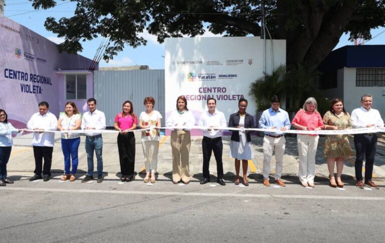 GOBIERNO | Inaugura el Gobernador Mauricio Vila Dosal la nueva sede del Centro Regional Violeta de Mérida.