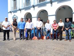 PROGRESO | “Hay que ponernos las pilas y cuidar Progreso entre todos” afirmó Julián Zacarías en el inicio de la campaña «Limpiemos Progreso»