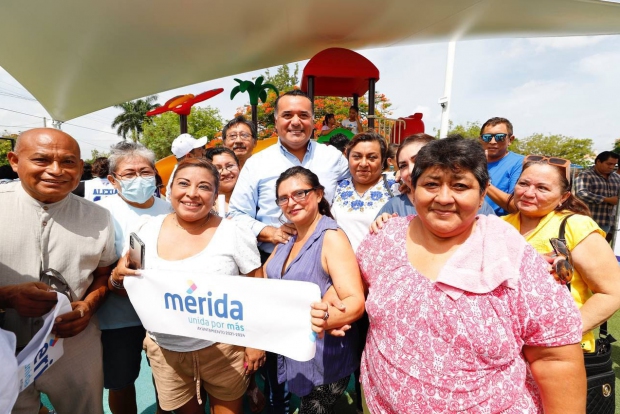 MÉRIDA | Renán Barrera fomenta mayor seguridad en los espacios públicos