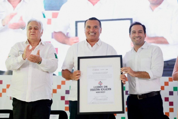 MÉRIDA |   El polígono La Ermita, San Sebastián, Xcalachén se convierte en el primer Barrio Mágico de Mérida