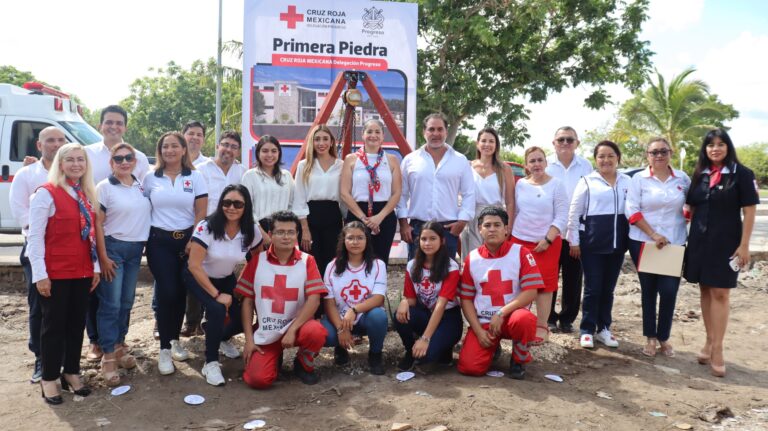 PROGRESO | PROGRESO MARCA UNA NUEVA ETAPA: INICIA CONSTRUCCIÓN DE LA NUEVA SEDE DE LA CRUZ ROJA.