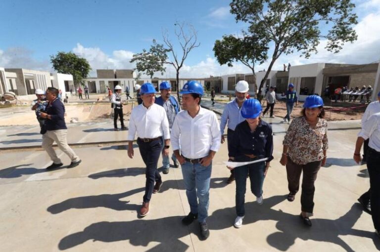 GOBIERNO | Supervisa el Gobernador Mauricio Vila Dosal, los trabajos de construcción del Centro de Asistencia Social para Niñas, Niños y Adolescentes «Casa Otoch»