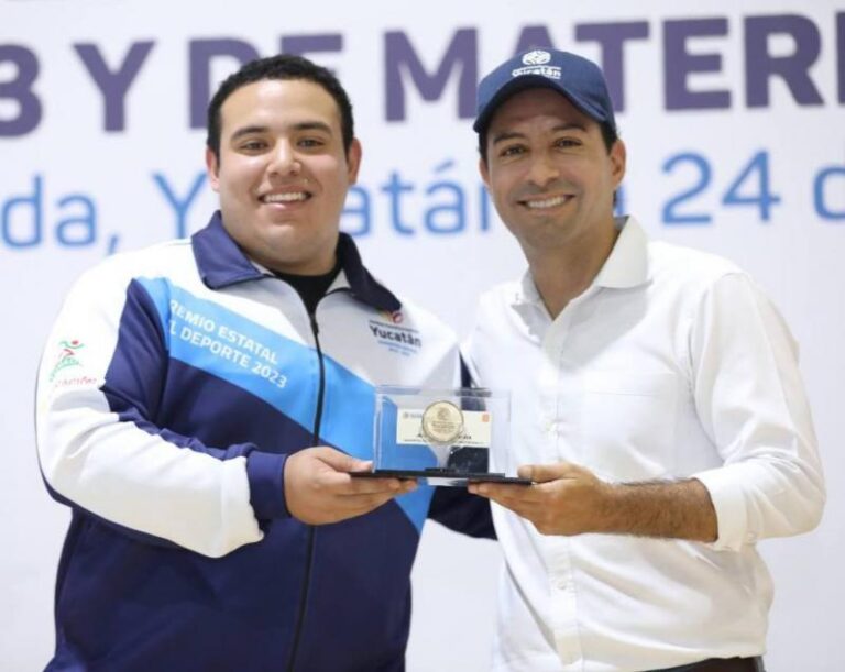 GOBIERNO | Entrega el Gobernador Mauricio Vila Dosal distintivos del Premio Estatal del Deporte y Mérito Deportivo Yucateco 2023 en reconocimiento del talento yucateco.