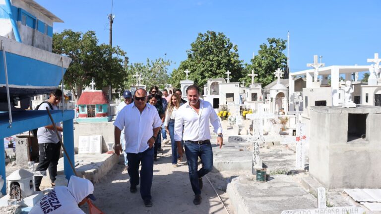 PROGRESO | ESFUERZOS DE MEJORA EN EL CEMENTERIO DE CHELEM: COMPROMISO DE LA ADMINISTRACIÓN MUNICIPAL