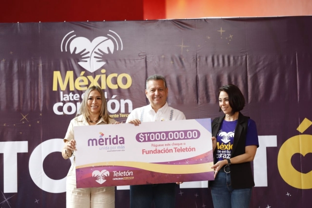 MÉRIDA | El Ayuntamiento de Mérida se suma a la causa del Teletón 2023