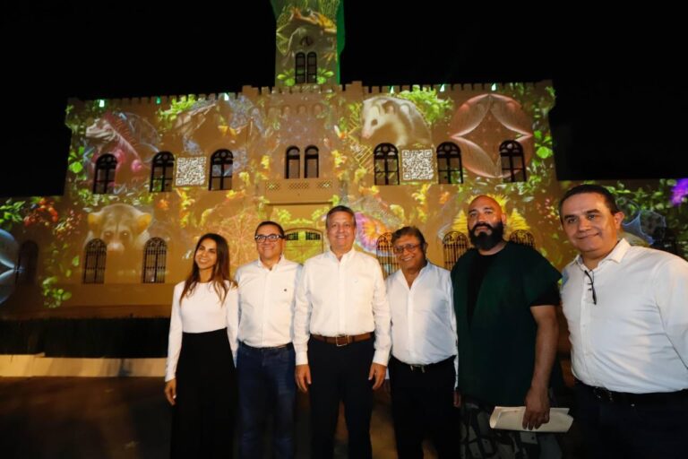 MÉRIDA | El Alcalde Alejandro Ruz Castro inaugura “La Peni” en el Parque de la Paz, primer espacio interactivo, inmersivo y gratuito de Latinoamérica