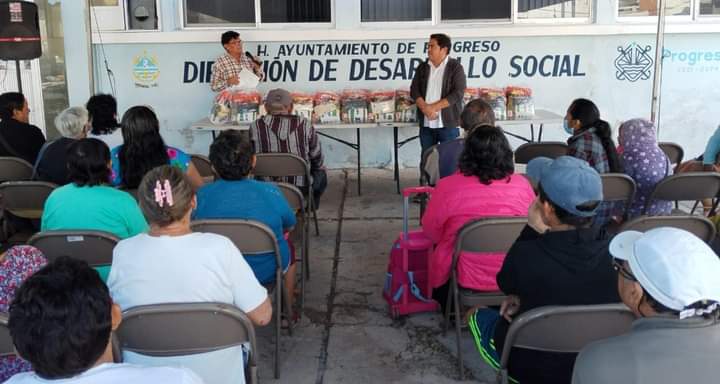 PROGRESO | CON “PENSIÓN ALIMENTARIA PARA ADULTOS MAYORES Y PERSONAS CON DISCAPACIDAD” EL AYUNTAMIENTO DE PROGRESO CONTRIBUYE EN LA NUTRICIÓN DE PROGRESEÑOS