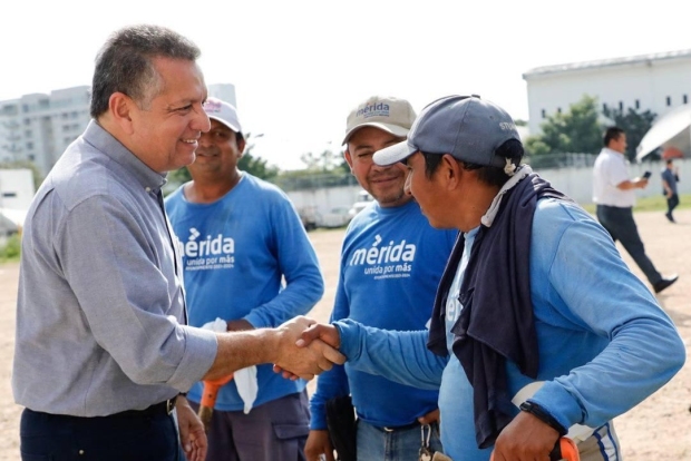 MÉRIDA | El Ayuntamiento de Mérida avanza en obras de mejoramiento vial en el Municipio