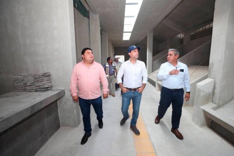 GOBIERNO | Obra de modernización del mercado de Kanasín avanza conforme a lo programado