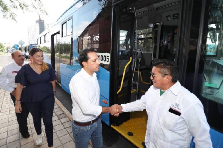 GOBIERNO | Presenta el Gobernador Mauricio Vila Dosal la nueva ruta del Va y ven «Centro-Copó-La Isla»