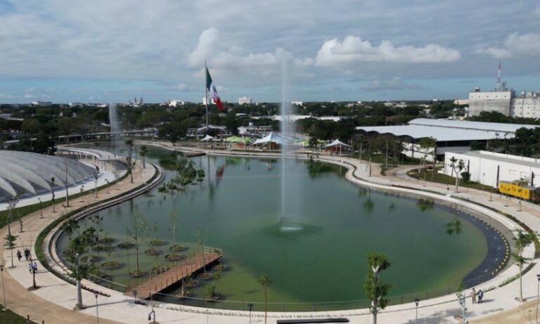 GOBIERNO | Trabajando en equipo, los yucatecos estamos escribiendo una historia de cambio y transformación al lograr tener el parque de «La Plancha», el mejor de todo México