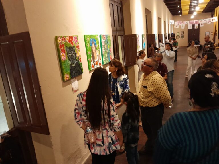 PROGRESO | ÚLTIMA SEMANA DE LA EXPOSICIÓN PICTÓRICA «ANIMALES, FLORES Y FRUTOS» DE LA CASA DE LA CULTURA