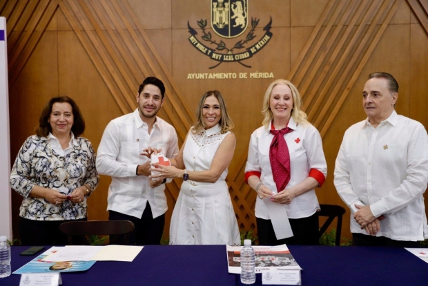 MÉRIDA | El Ayuntamiento de Mérida refrenda su compromiso y colaboración con la Cruz Roja Mexicana