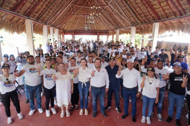 TIZIMIN | Con “Tizimín a lo Grande” Jorge Díaz cumple un mes de CAMPAÑA.