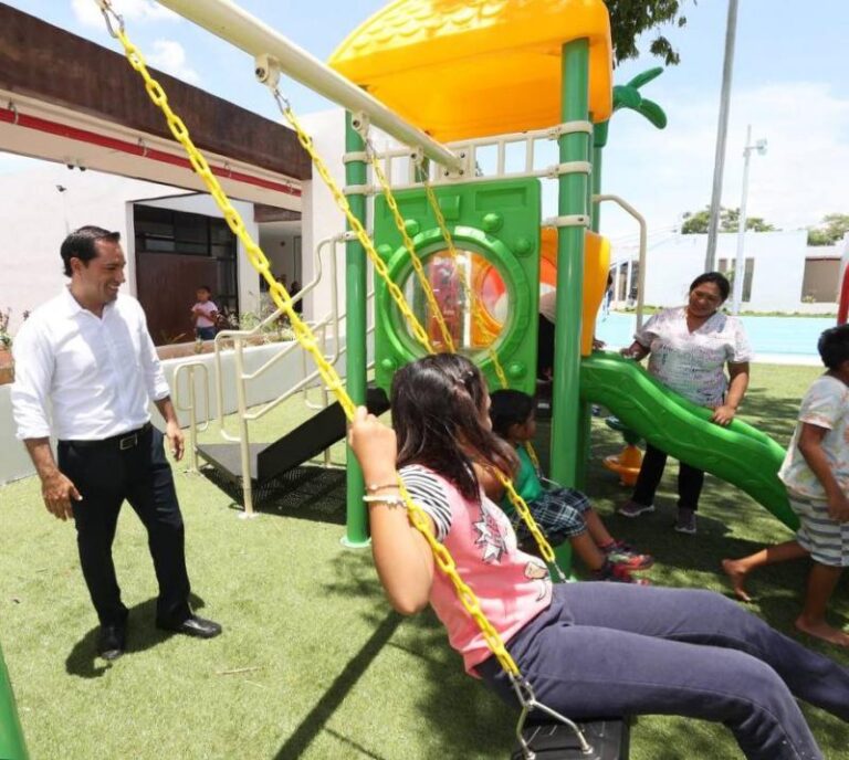 GOBIERNO | En Casa Otoch, niñas, niños y adolescentes bajo tutela del Estado ya disfrutan de nuevas y mejores instalaciones