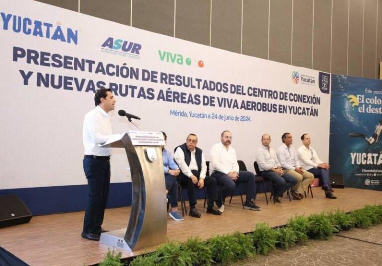 GOBIERNO | Yucatán, con máximos históricos en llegada de pasajeros y volumen de carga por vía aérea en primer semestre del año