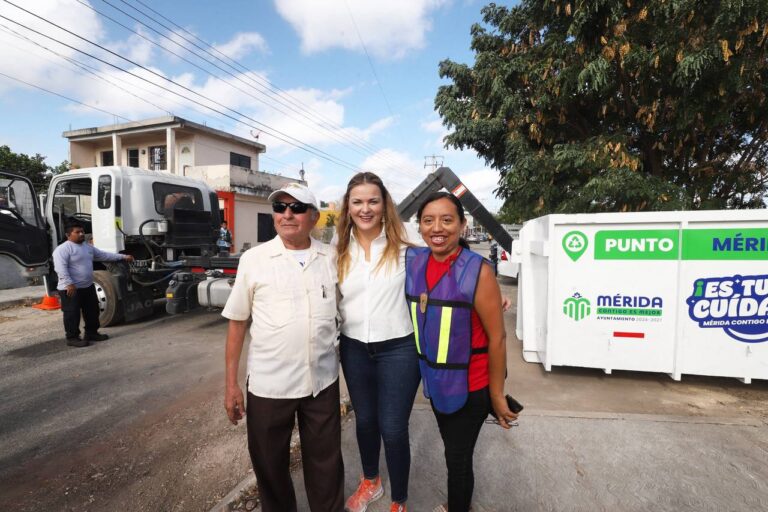 MÉRIDA | Proyecta Cecilia Patrón más intervenciones de “Mérida Limpia” en más colonias de la ciudad.