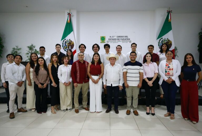 #CongresoLocal | EL CONGRESO DE YUCATÁN IMPULSA LA PARTICIPACIÓN JUVENIL EN LA LABOR LEGISLATIVA