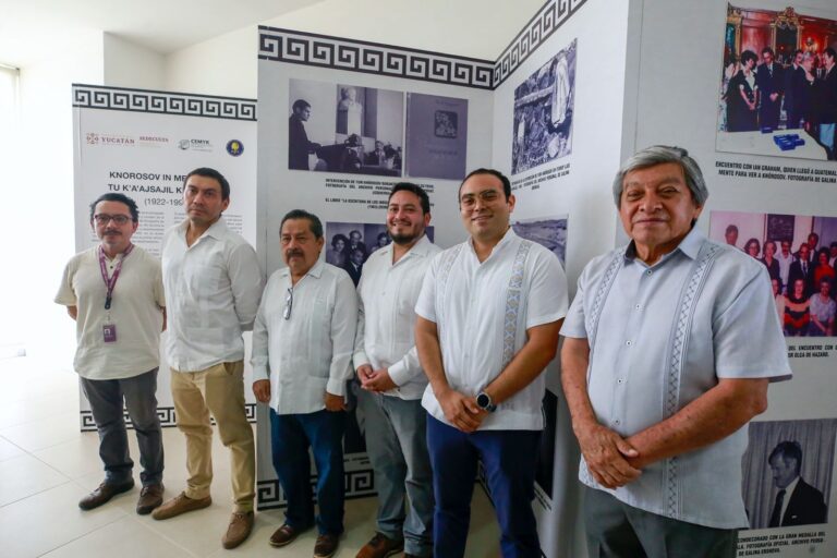 #CongresoLocal |  INAUGURAN LA EXPOSICIÓN “TU K’A’AJSAJIL KNÓROSOV. IN MEMORIAM YURI KNÓROSOV, EPIGRAFISTA DE LA CULTURA MAYA”