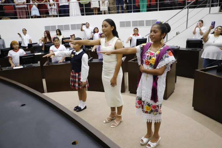 #CongresoLocal | REALIZAN PRIMERA EDICIÓN DEL PROGRAMA “DIPUTADA NIÑA POR UN DÍA”
