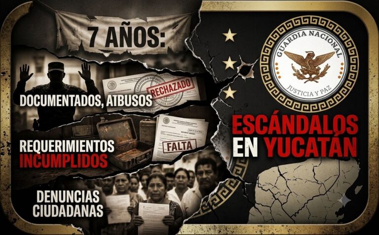 #DanielBarquet | ESCÁNDALOS DE LA GUARDIA NACIONAL EN YUCATÁN