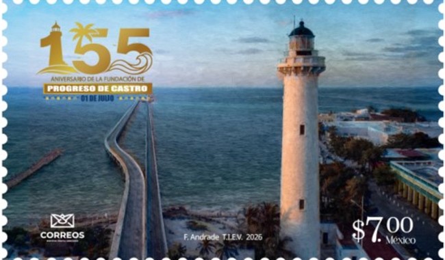 #PuertoProgreso | 155 aniversario de la fundación de Puerto Progreso, Yucatán.